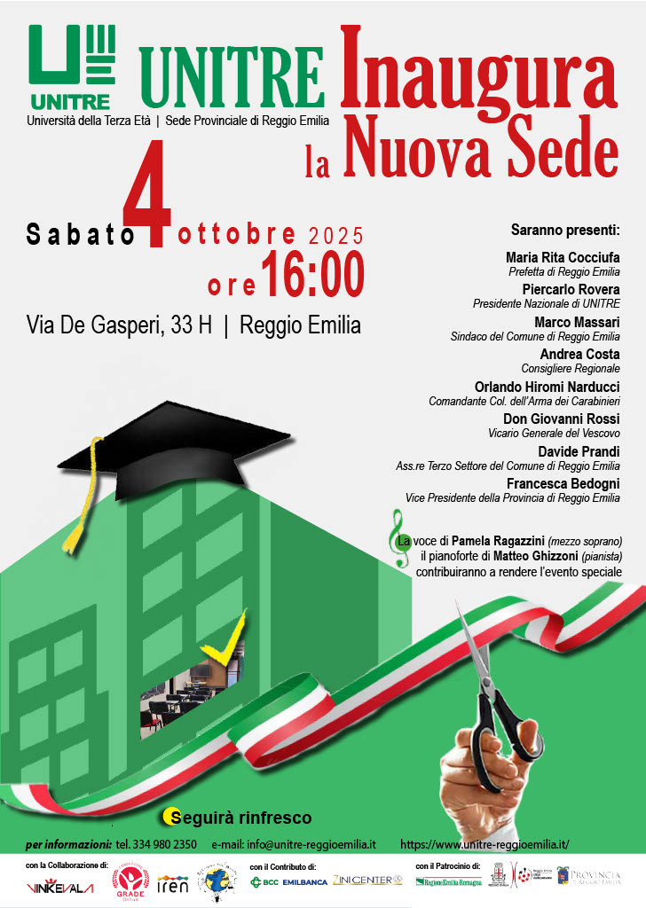 INAUGURAZIONE NUOVA SEDE e APERTURA A.A. 2025-26